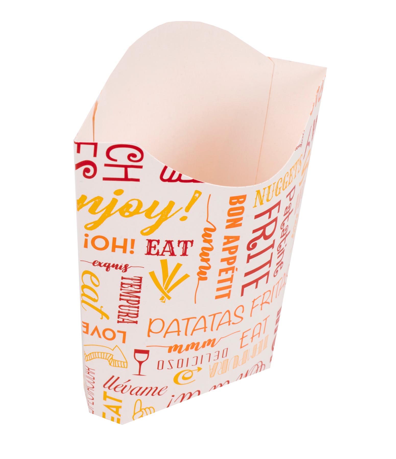 Cajas de papas fritas